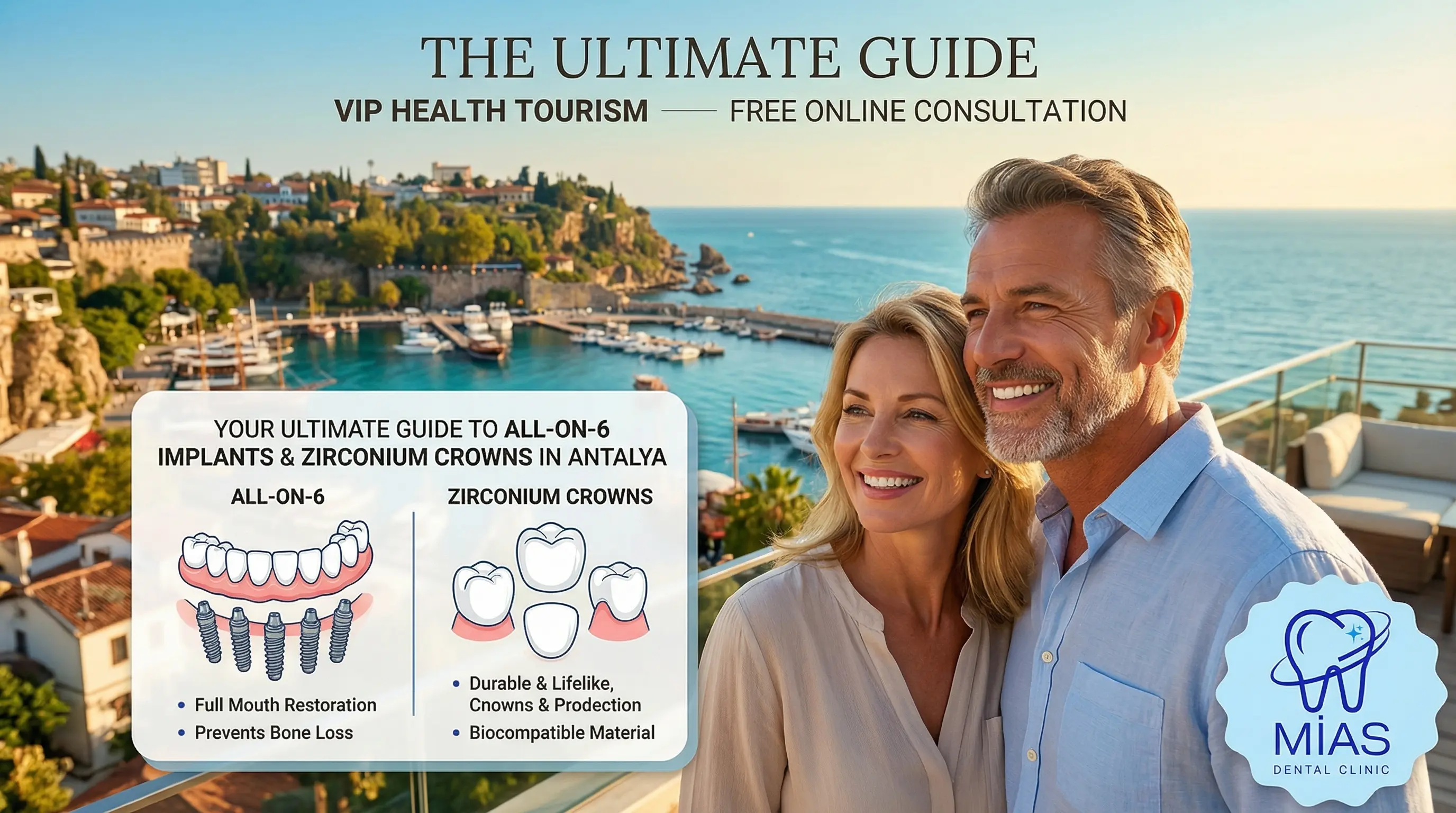 The Ultimate Guide to All-on-6 Implants & Zirconium Crowns in Antalya: Costs, Process & Expert Care