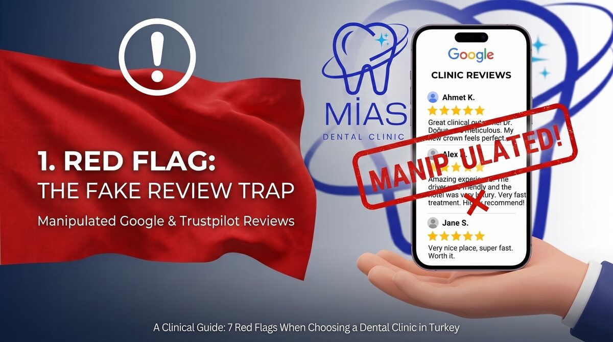 Türkiye'de sahte diş kliniği yorumları ve dolandırıcılığı