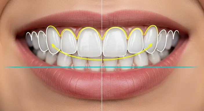 Smile Design Ideal Dental Shape